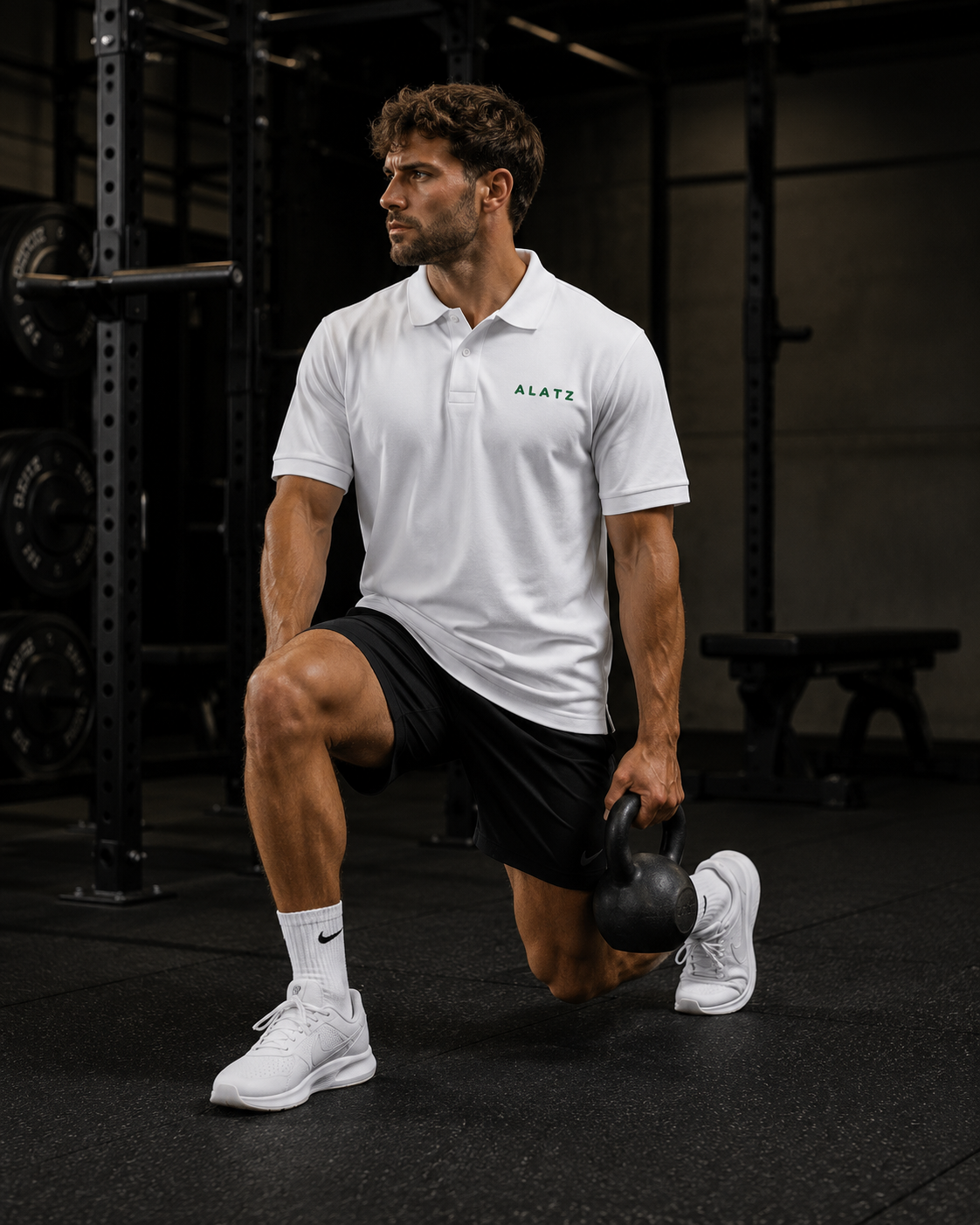 ALATZ Classic Polo - Blanc
