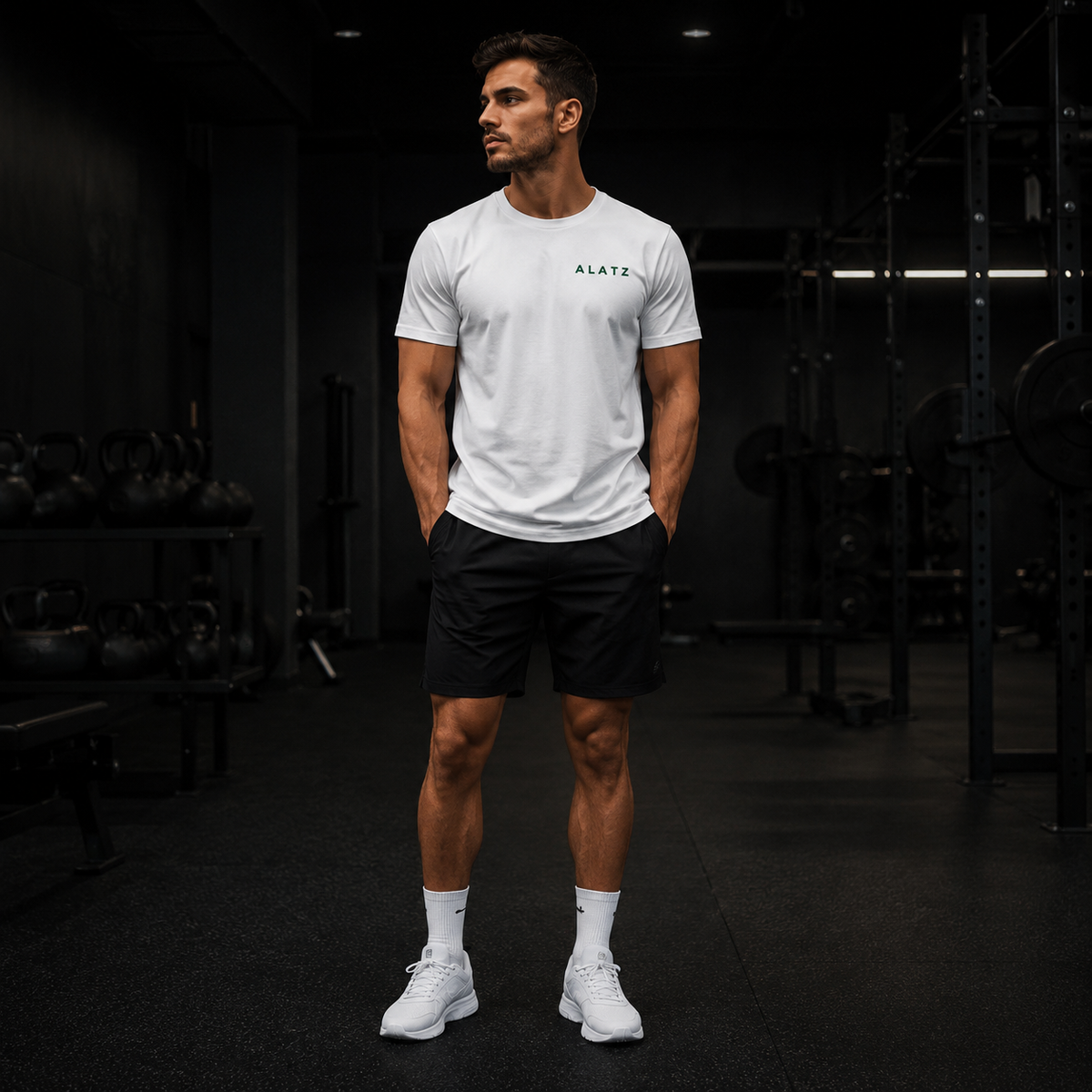 ALATZ Classic Tee - Blanc