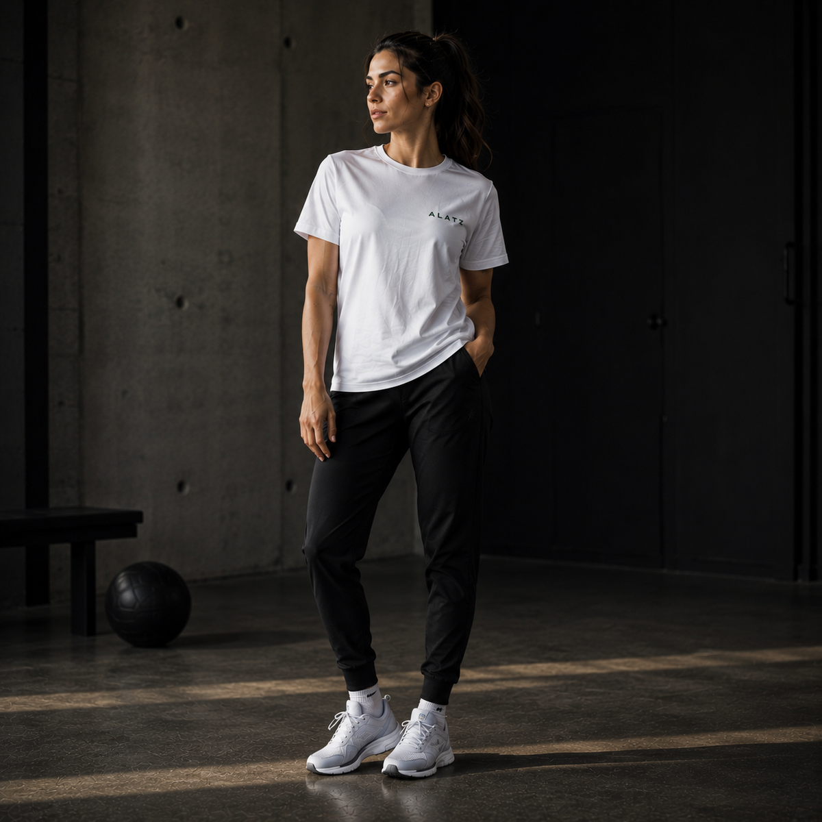 ALATZ Classic Tee - Blanc